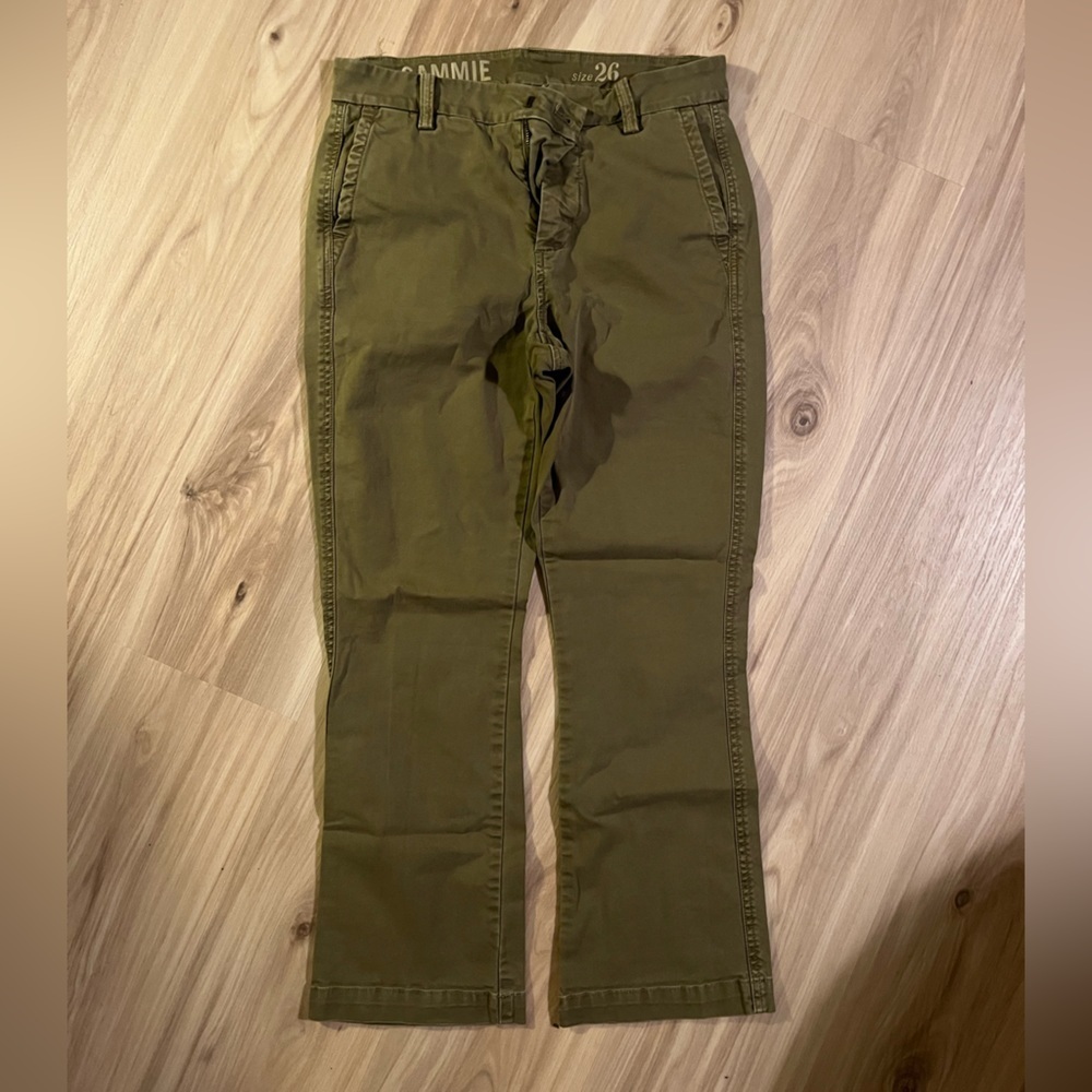 Sammie chino pant in army green
